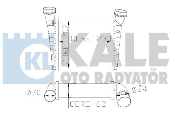 KALE Turbo Radyatörü İntercooler