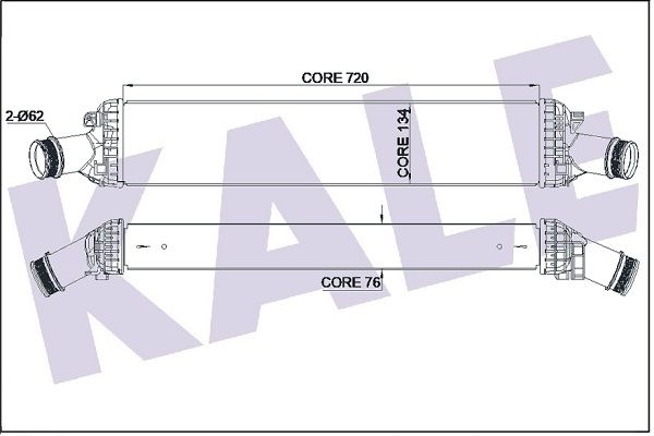 KALE Turbo Radyatörü İntercooler