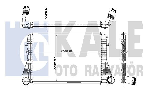 KALE Turbo Radyatörü İntercoller
