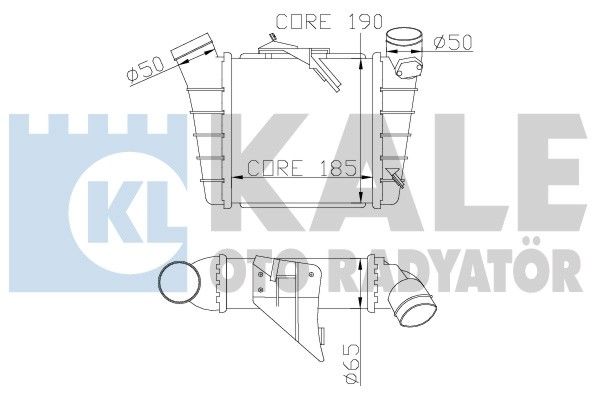 KALE Turbo Radyatörü İntercooler