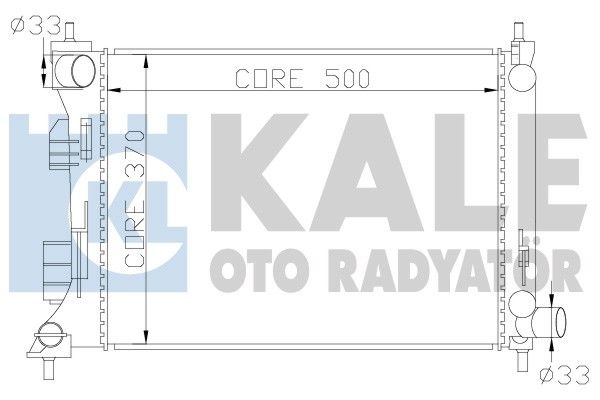 KALE Motor Su Radyatörü