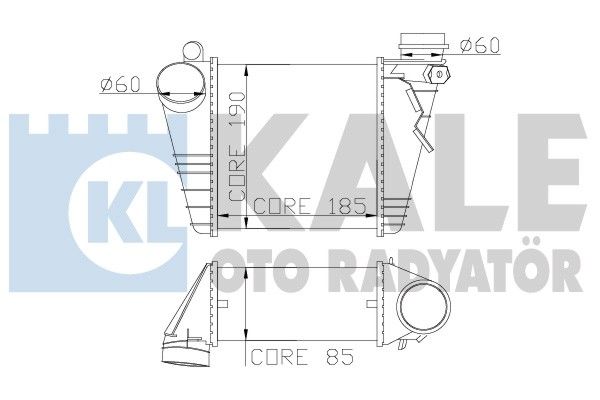 KALE Turbo Radyatörü İntercooler