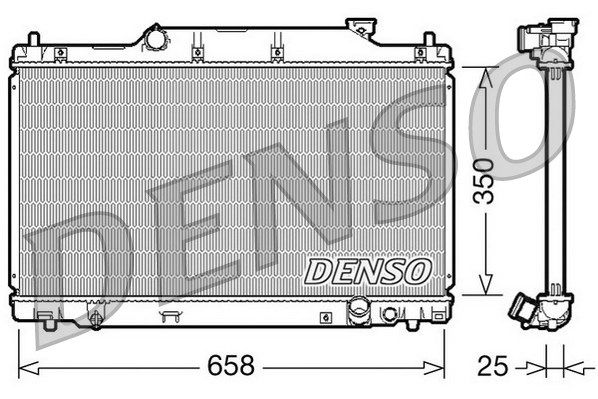 DENSO Motor Su Radyatörü