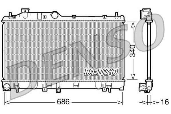 DENSO Motor Su Radyatörü