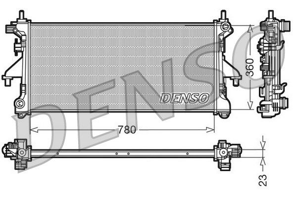 DENSO Motor Su Radyatörü