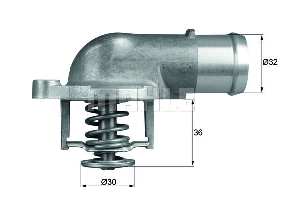 MAHLE Termostat 87°C