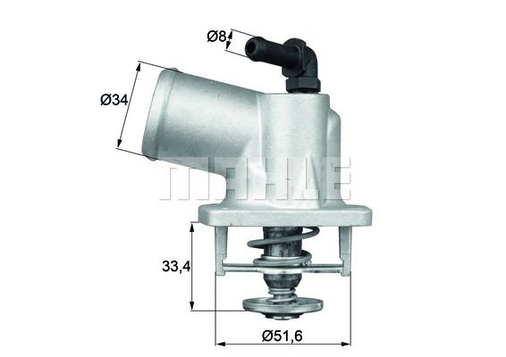 MAHLE Termostat 92°C