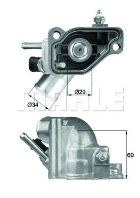 MAHLE Termostat 92°C