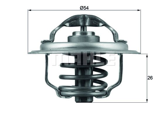 MAHLE Termostat 87°C