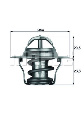 MAHLE Termostat 118087