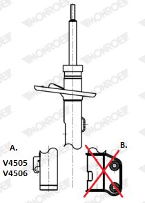 MONROE Amortisör Ön