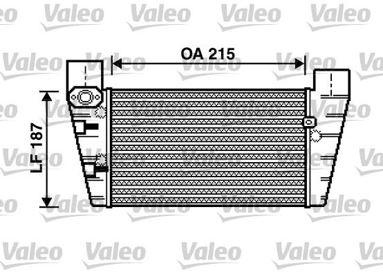 VALEO Turbo İntercooler Radyatörü