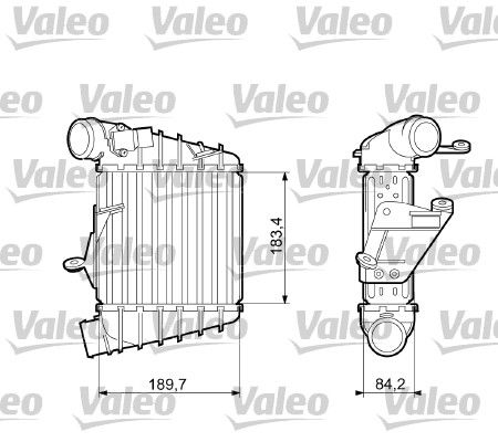 VALEO Turbo İntercooler Radyatörü