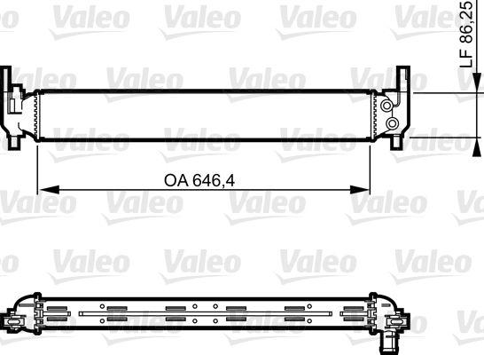 VALEO Turbo İntercooler Radyatörü