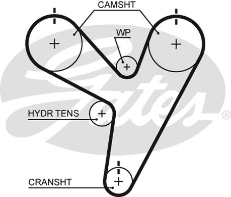 GATES Eksantrik Triger Kayışı