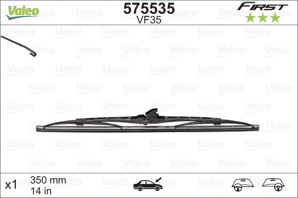 VALEO Ön Cam Silecek Süpürgesi Fırst 350 mm