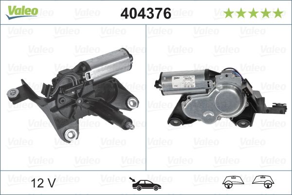 VALEO Arka Cam Silecek Motoru