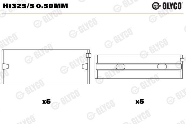 GLYCO Ana Yatak (10)0.50 Mm