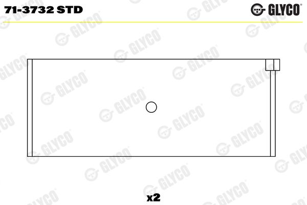 GLYCO Kol Yatak 2 Std