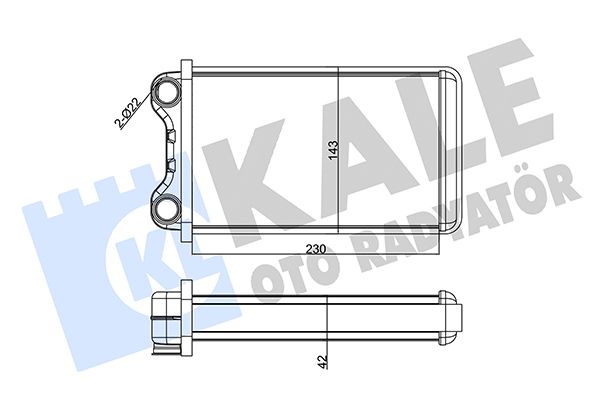 KALE Kalorifer Radyatörü Brazing