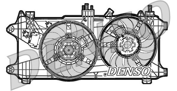 DENSO Fan Motoru Davlumbazlı Çift Motorlu Klimalı