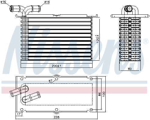 NISSENS Turbo İntercooler Radyatörü