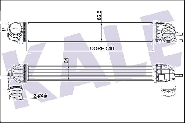 KALE Turbo Radyatörü İntercooler
