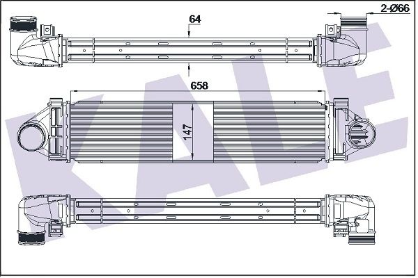 KALE Turbo Radyatörü İntercooler