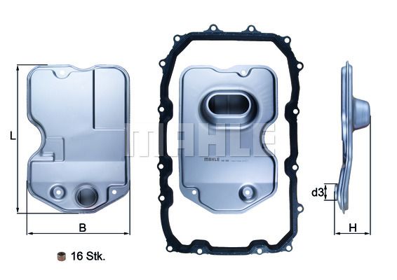 MAHLE Otomatik Şanzıman Filtre