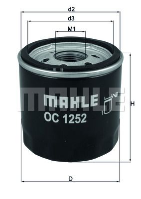 MAHLE Yağ Filtre