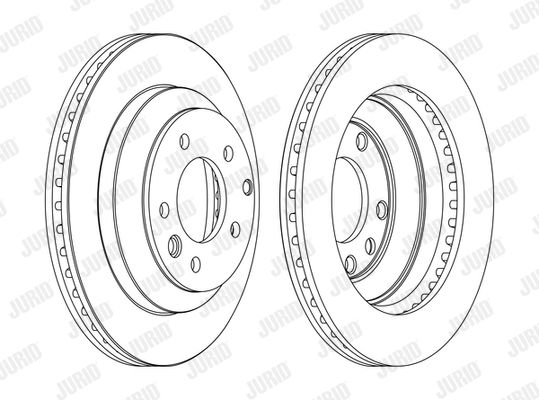 JURID Arka Fren Diski Adet 330mm