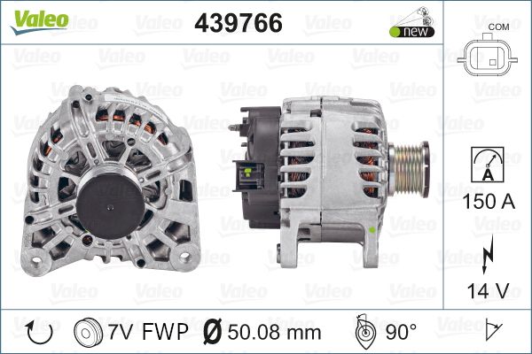 VALEO Alternatör 12 V 150A