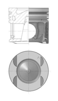 KOLBENSCHMIDT Motor Piston 80.00mm