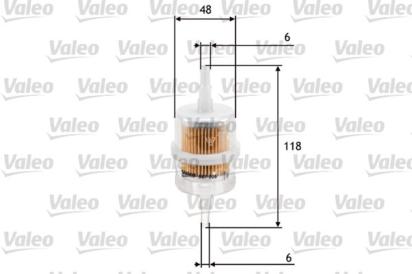 VALEO Yakıt Filtre Benzin