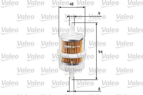 VALEO Yakıt Filtre Benzin