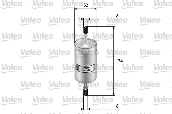 VALEO Yakıt Filtre Benzin