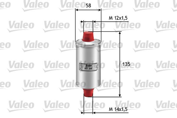 VALEO Yakıt Filtre Benzin