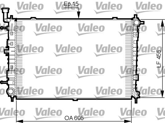 VALEO Motor Su Radyatörü Otomatik