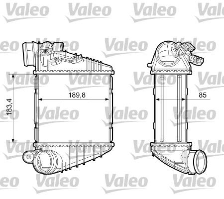 VALEO Turbo İntercooler Radyatörü