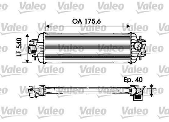 VALEO Turbo İntercooler Radyatörü