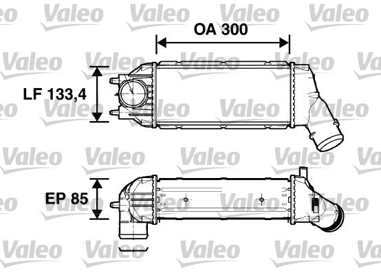 VALEO Turbo İntercooler Radyatörü