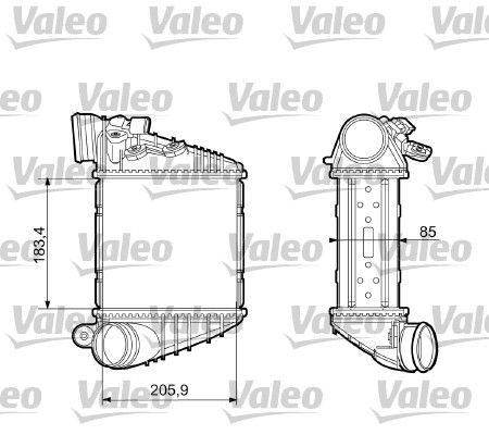 VALEO Turbo İntercooler Radyatörü