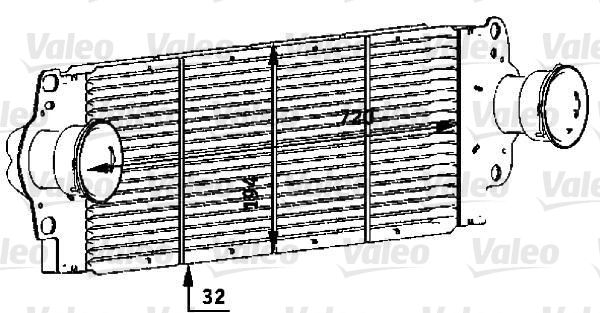 VALEO Turbo İntercooler Radyatörü