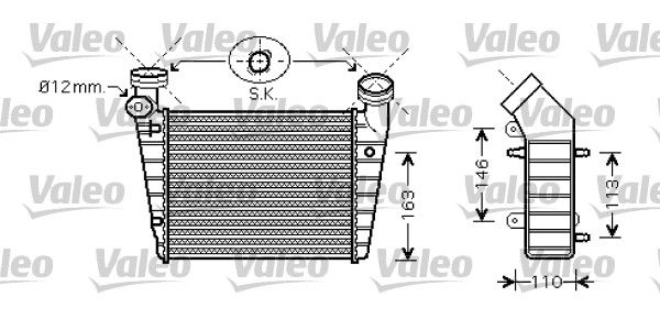 VALEO Turbo İntercooler Radyatörü