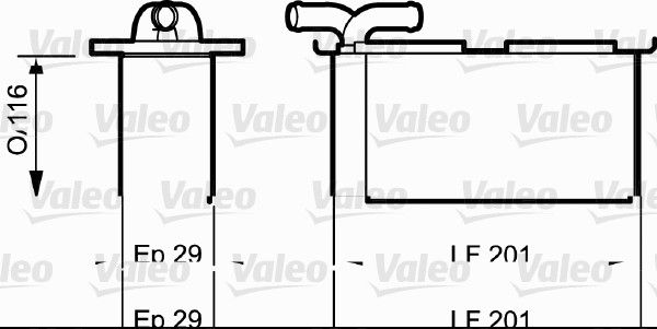 VALEO Turbo İntercooler Radyatörü