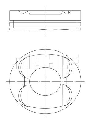 MAHLE Motor Segmanı 89.90mm