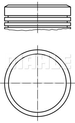 MAHLE Motor Piston Segman 0.25 Kısa