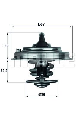 MAHLE Termostat