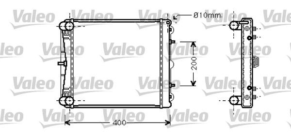 VALEO Motor Su Radyatörü