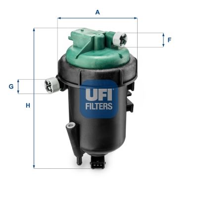 UFI Mazot Filtre Tek Müşür